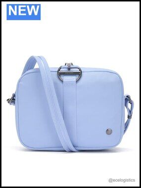 Anti-Theft Crossbody Bag with RFID Blocking, Cut-Proof, Water Resistant Nylon,